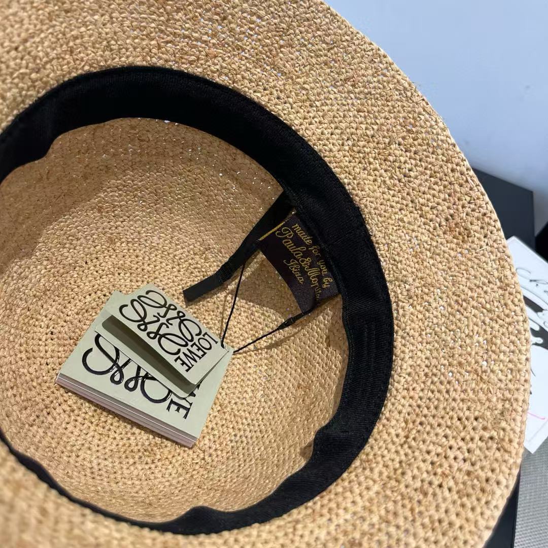 L0WEW 織りラフィアバケットハット【 50％割引+送料無料】