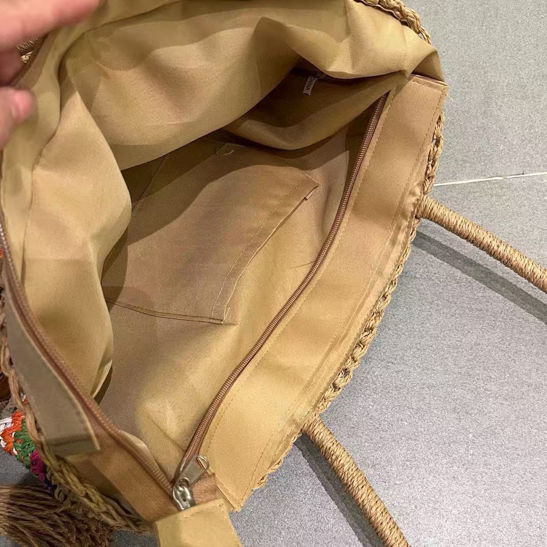 M1UM1U カラフルストローバッグ【 50％割引+送料無料】