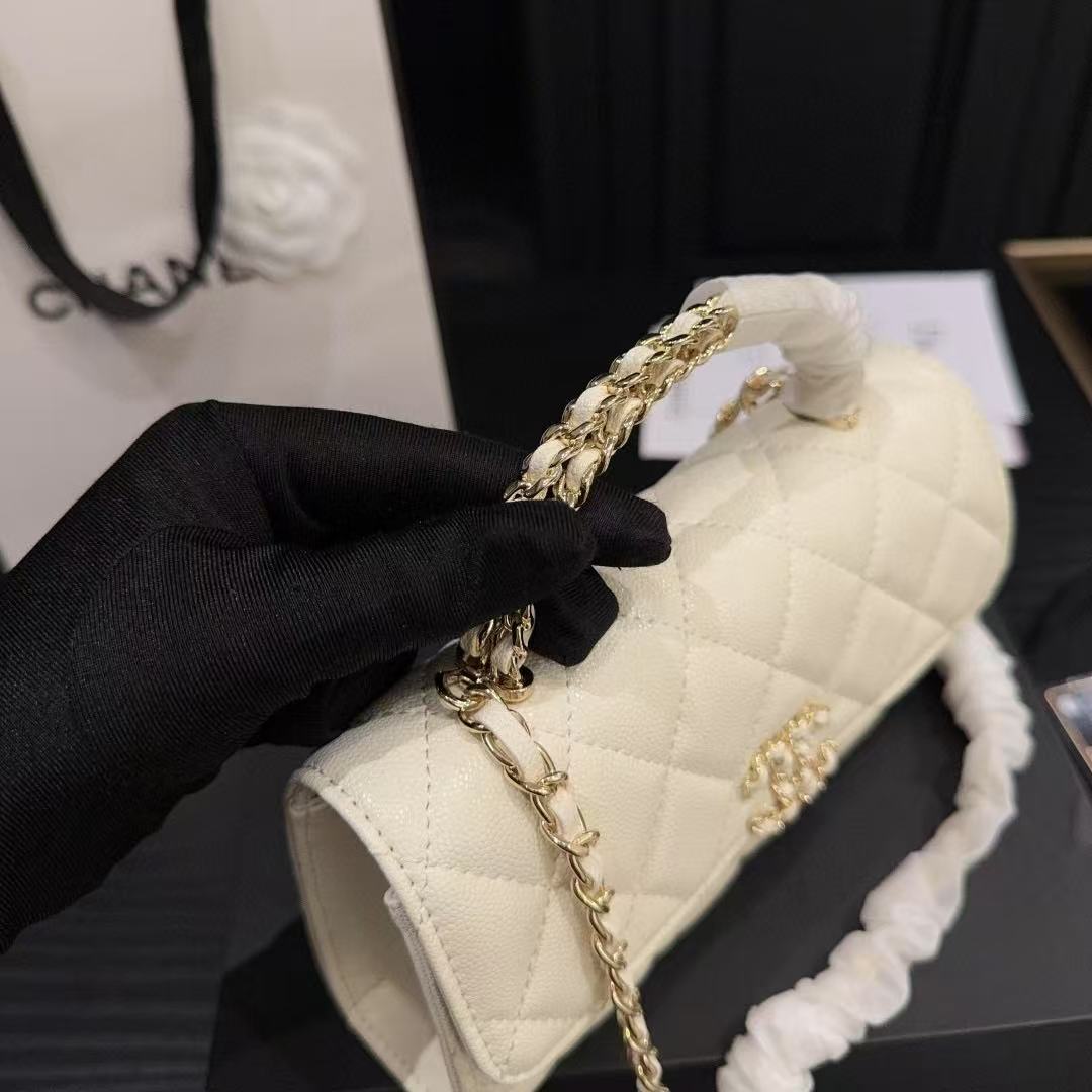 CHANE1 kellyハンドルチェーンバッグ【 50％割引+送料無料】