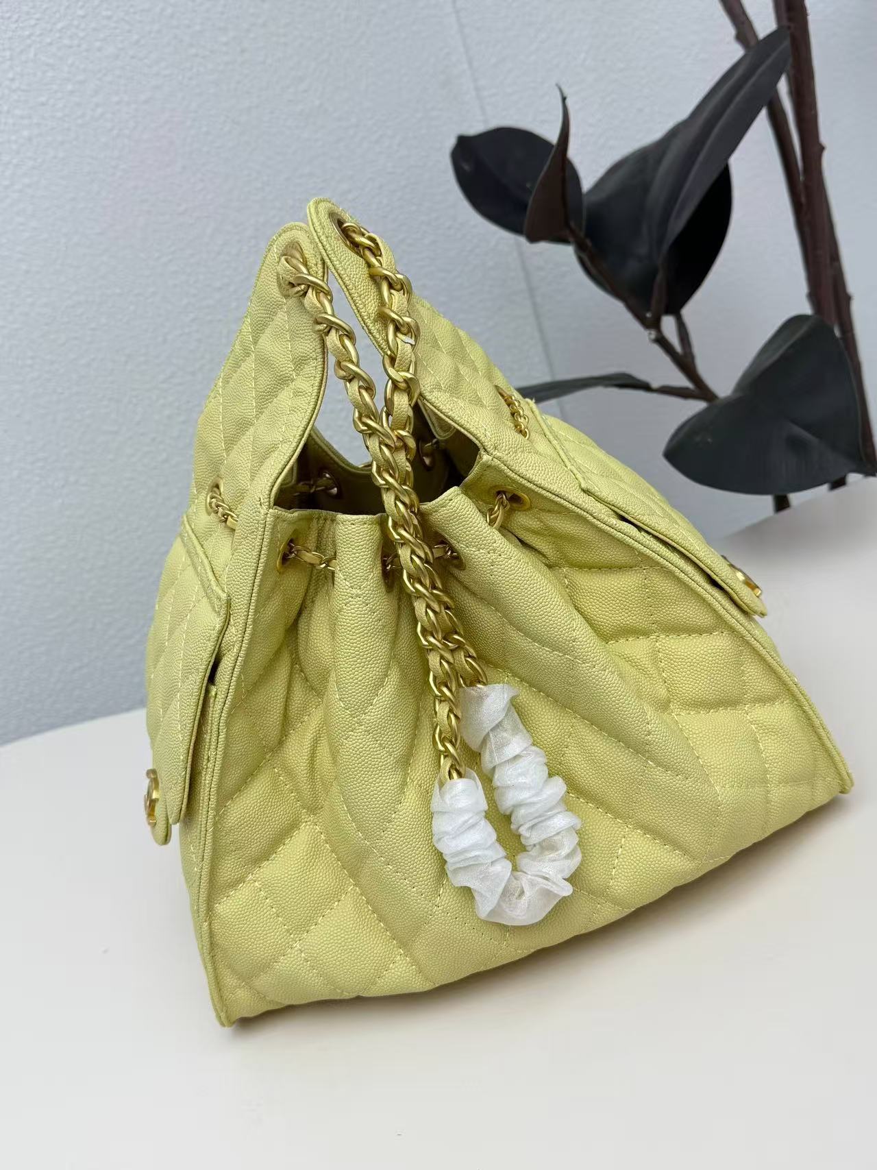 CHANE1 牛革バケットバッグ【 50％割引+送料無料】