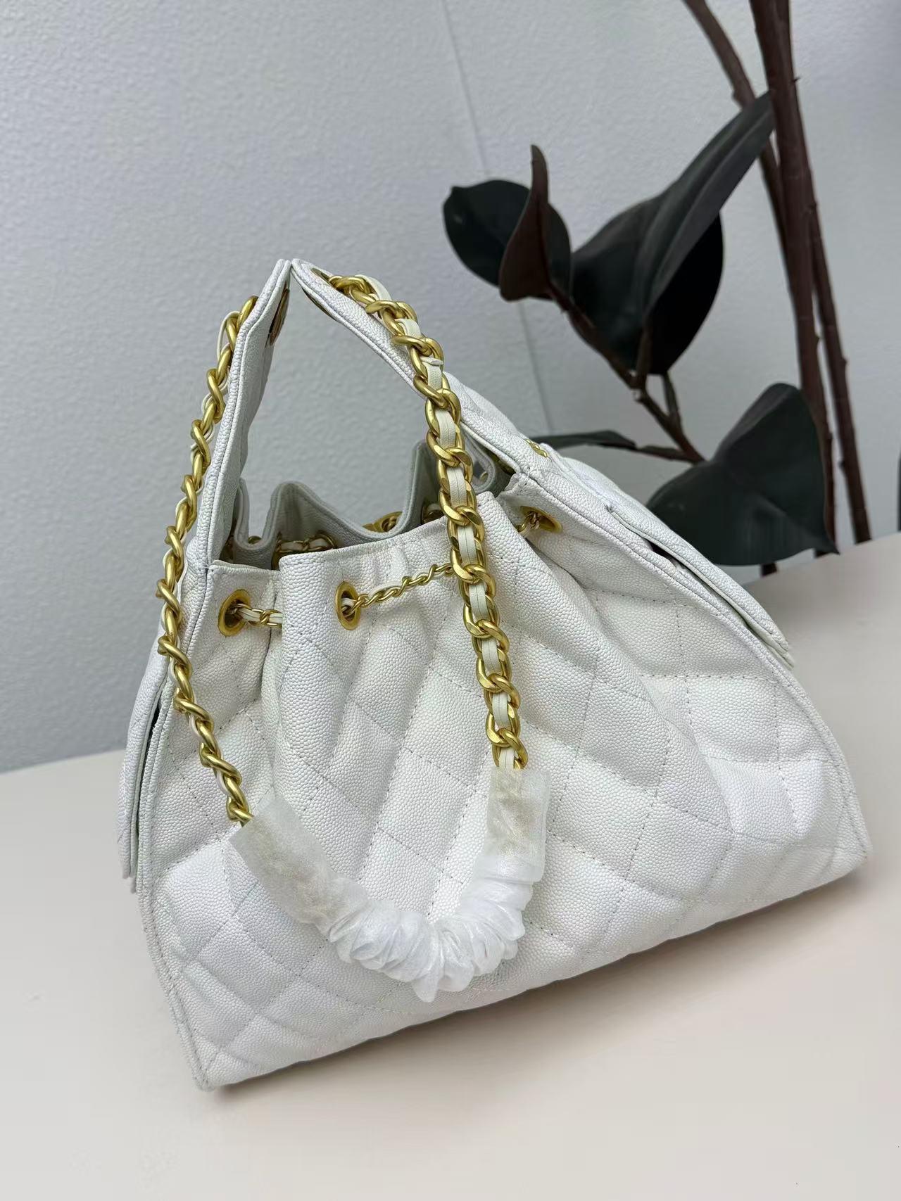 CHANE1 牛革バケットバッグ【 50％割引+送料無料】