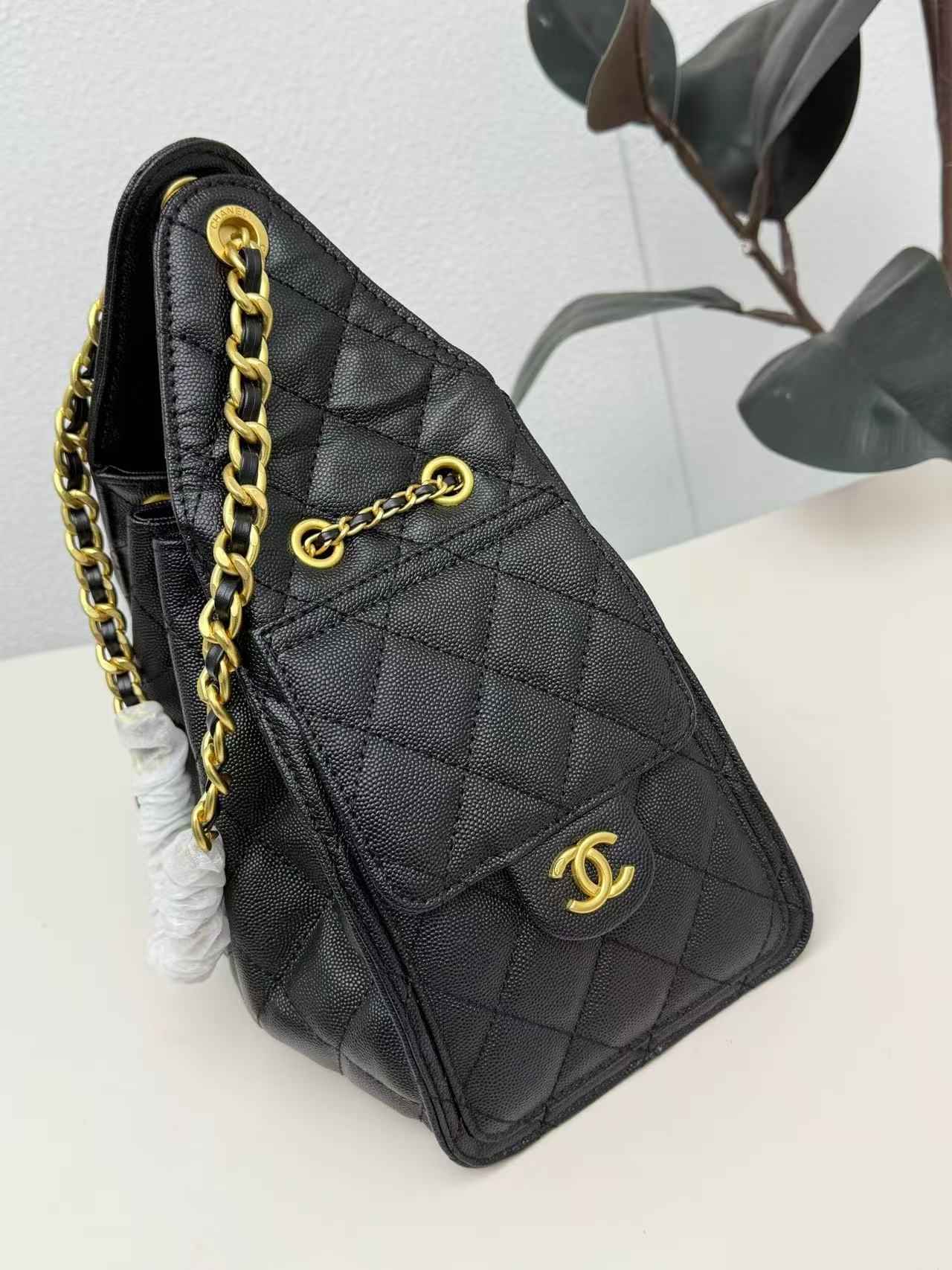 CHANE1 牛革バケットバッグ【 50％割引+送料無料】