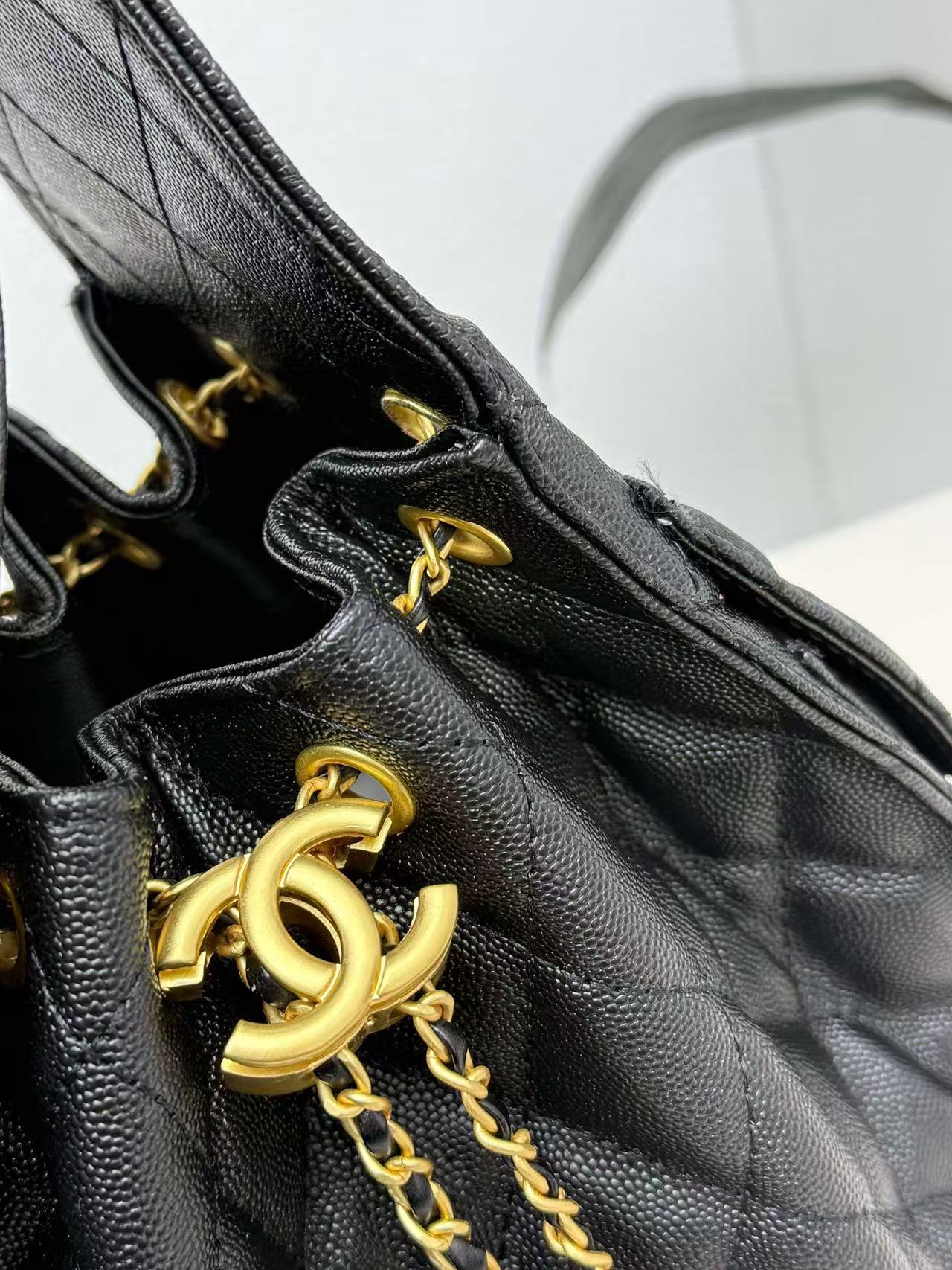 CHANE1 牛革バケットバッグ【 50％割引+送料無料】