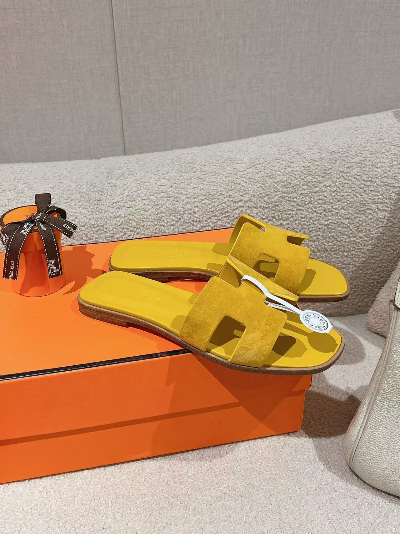 HERME5高品質の鹿革スリッパ【50％割引+送料無料】