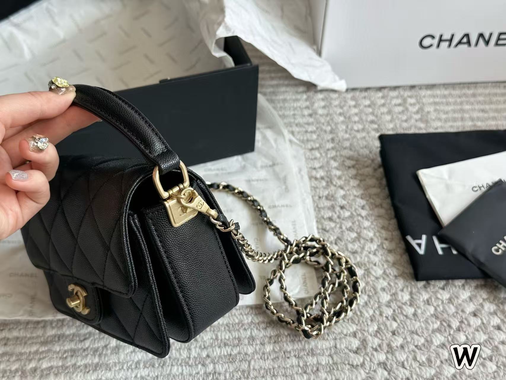 CHANE1 フラップ ハンドバッグ【 50％割引+送料無料】