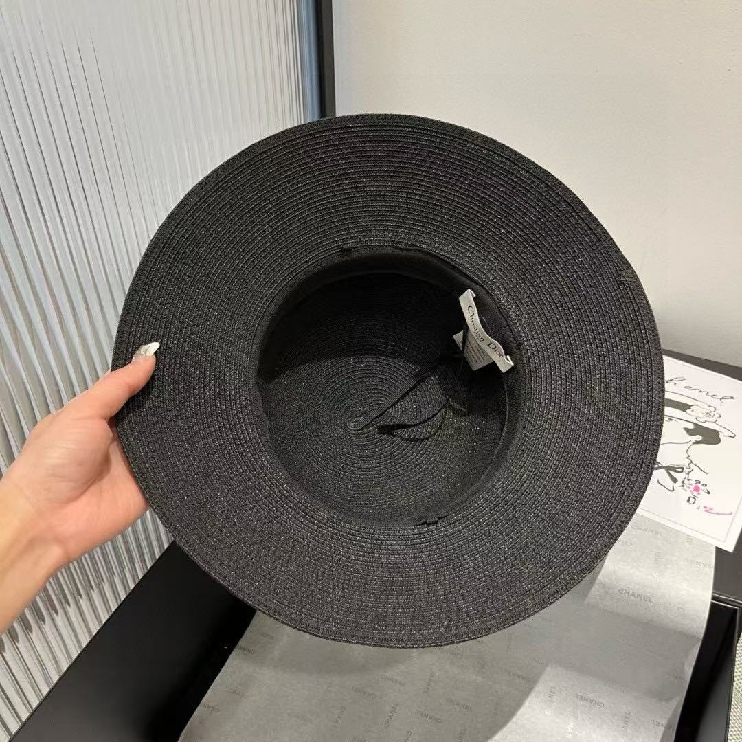 DI0R ウェビングデニム編み込みハット【 50％割引+送料無料】