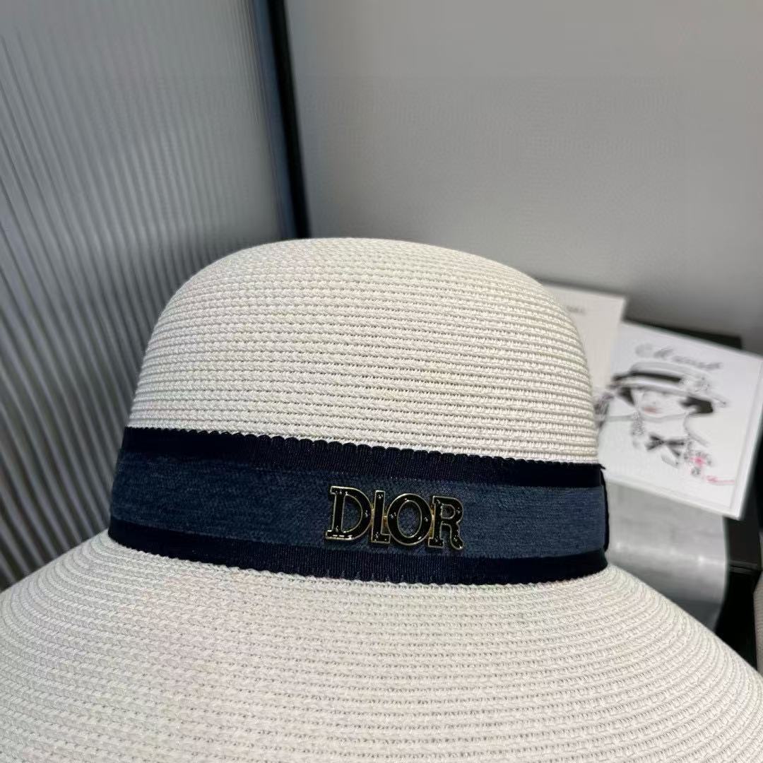 DI0R ウェビングデニム編み込みハット【 50％割引+送料無料】