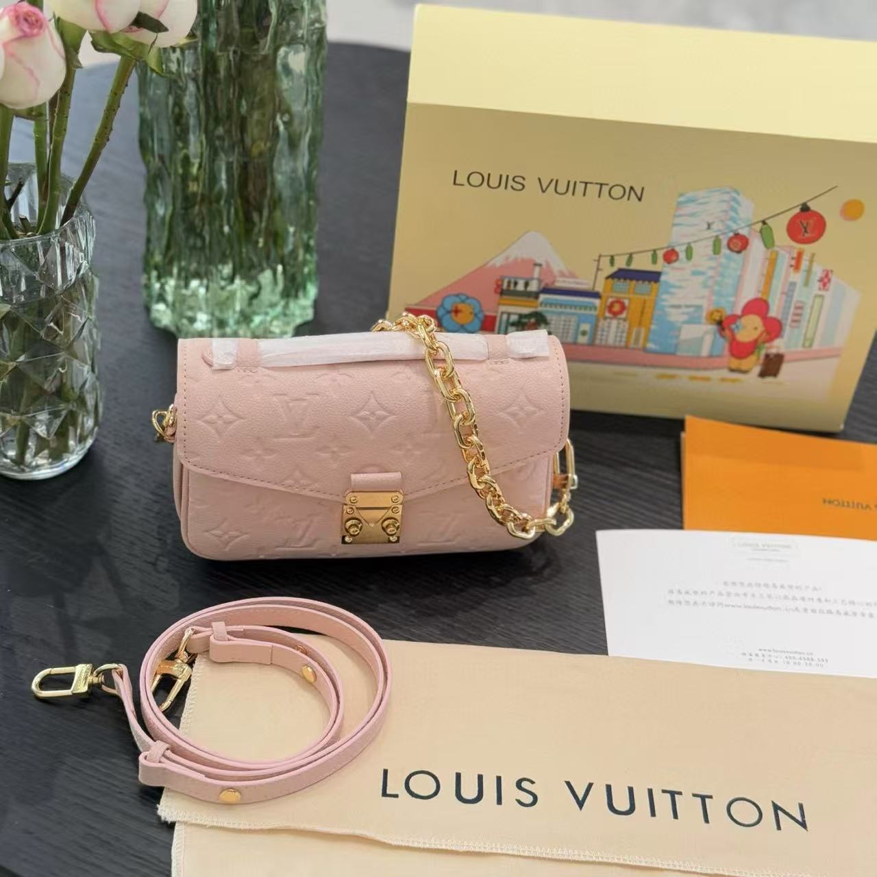 LV チェーンショルダー クロスボディバッグ【 50％割引+送料無料】