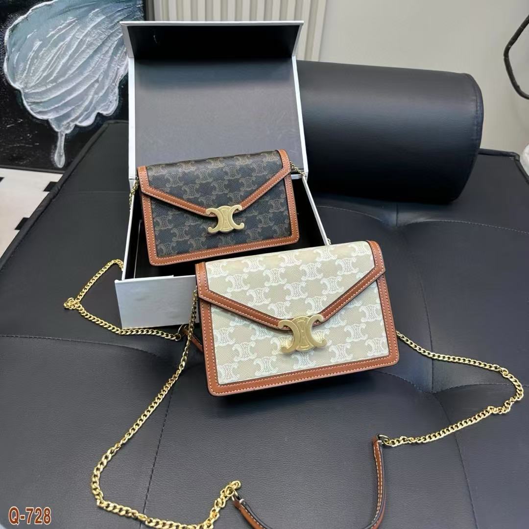 CEL1NE ジャカードチェーンバッグ【 50％割引+送料無料】