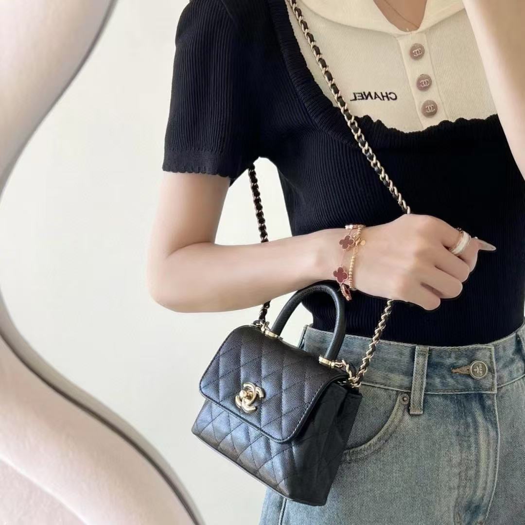 CHANE1 キャビアトートバッグ【 50％割引+送料無料】