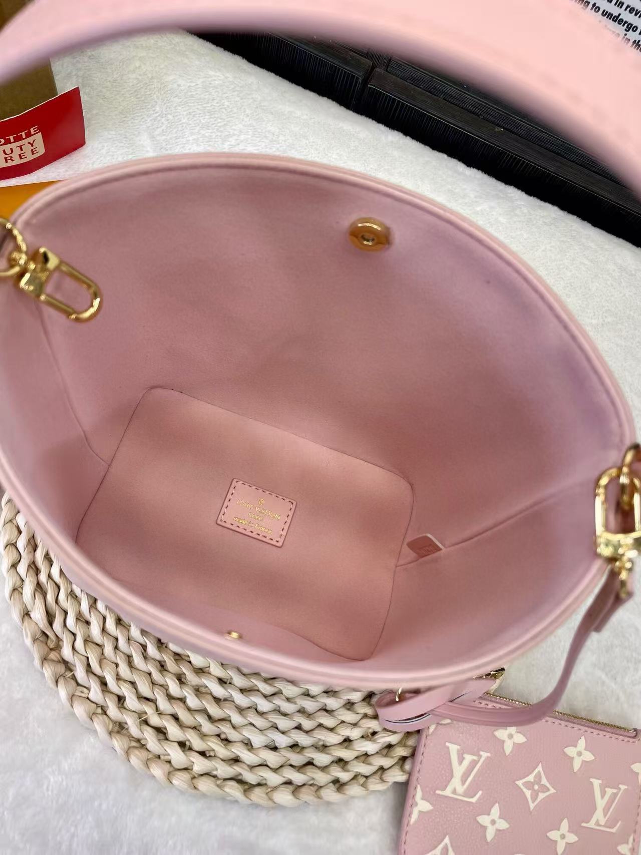 LVカウハイドバケットバッグ【 50％割引+送料無料】