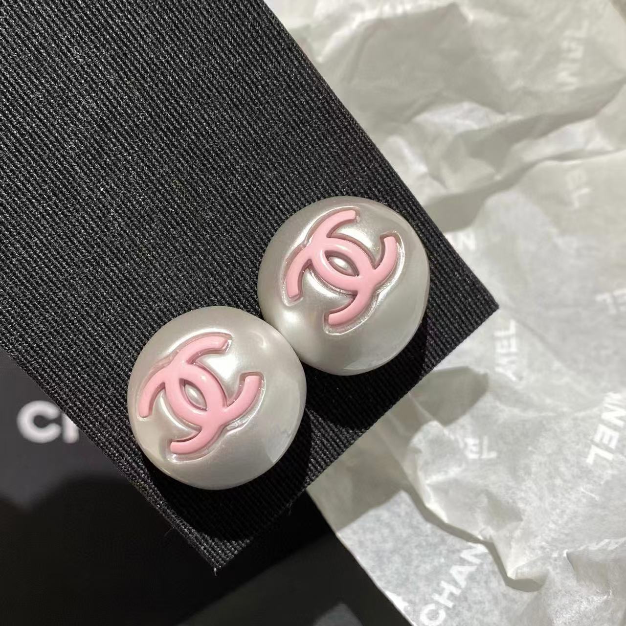 CHANE1 シンプルダブルCイヤリング【 50％割引+送料無料】