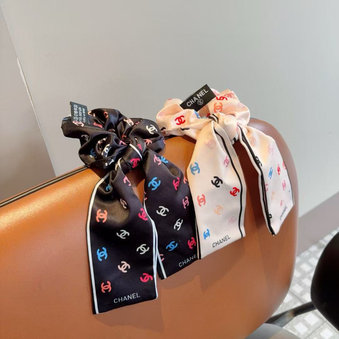 CHANE1 レターリボンスカーフ【 50％割引+送料無料】