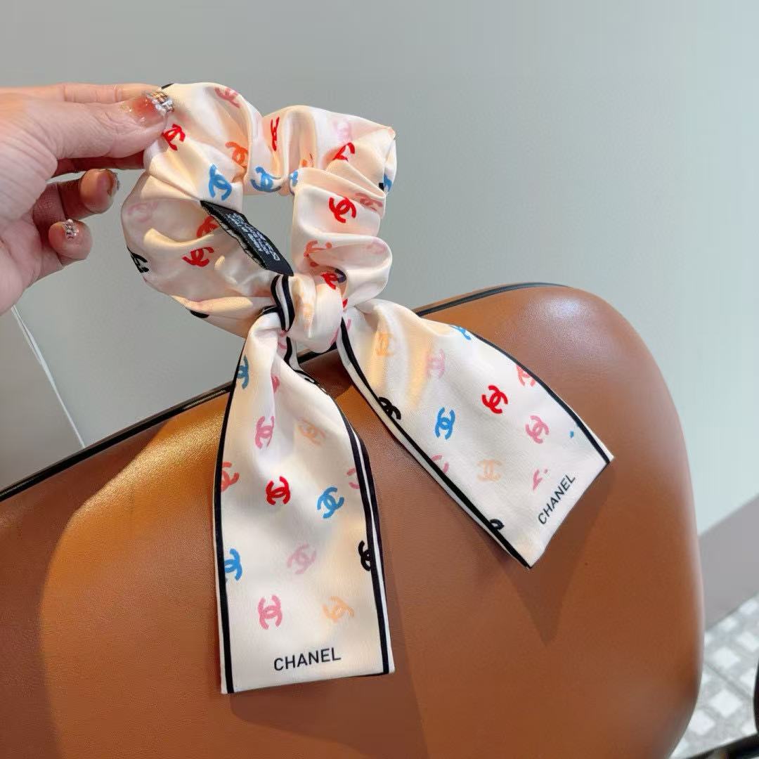 CHANE1 レターリボンスカーフ【 50％割引+送料無料】