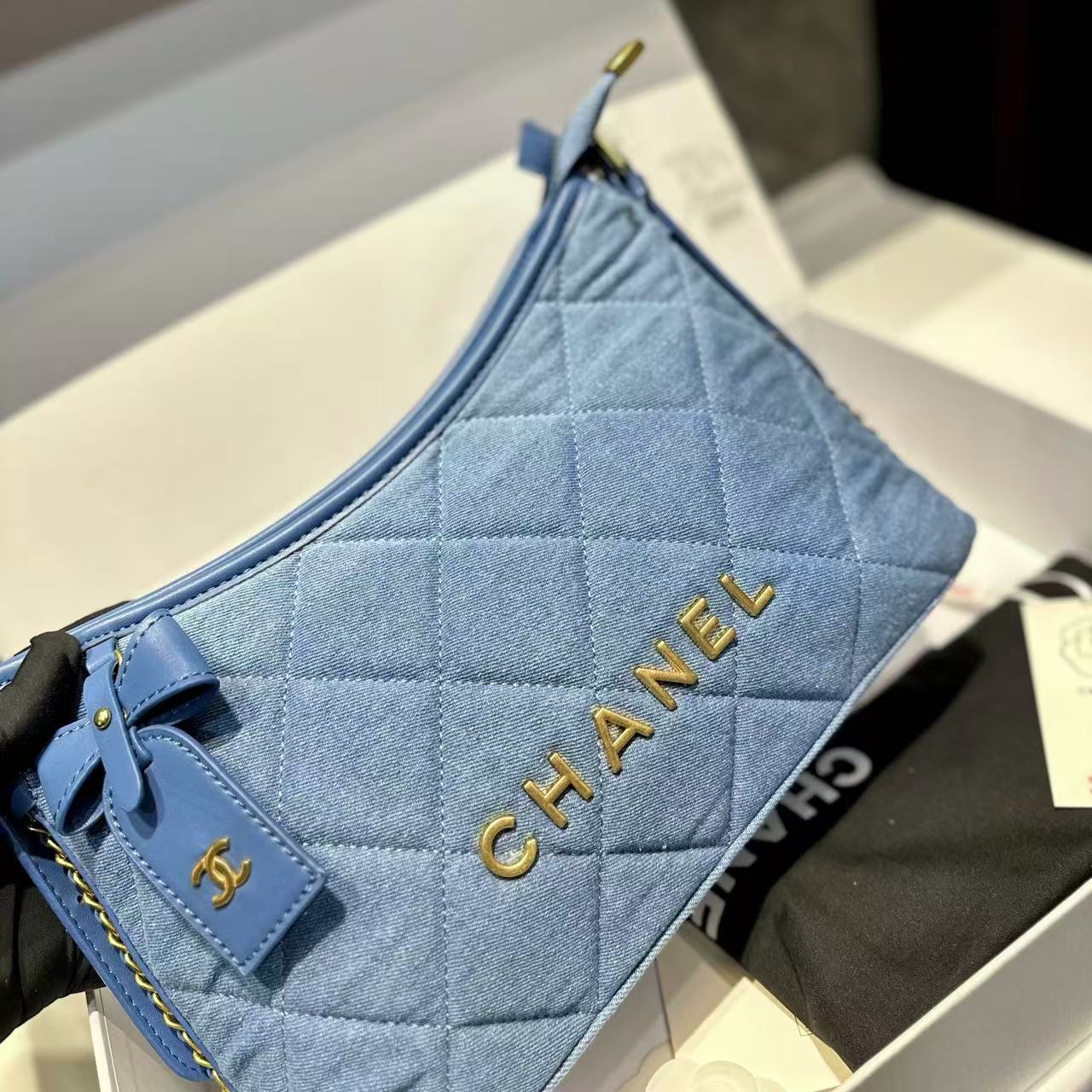 LVデニムアンダーアームバッグ【 50％割引+送料無料】