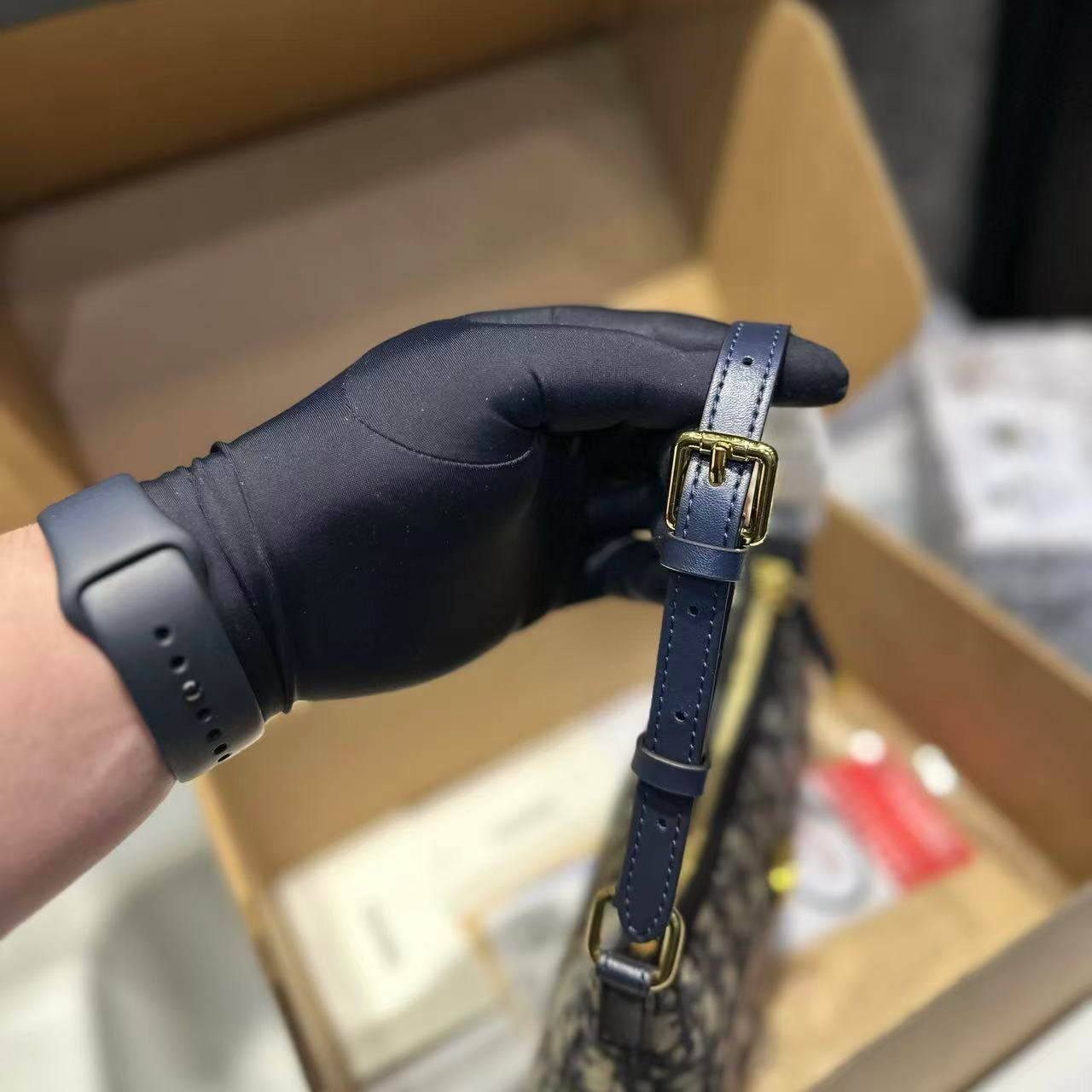 DI0R ジャカード アンダーアームバッグ【 50％割引+送料無料】