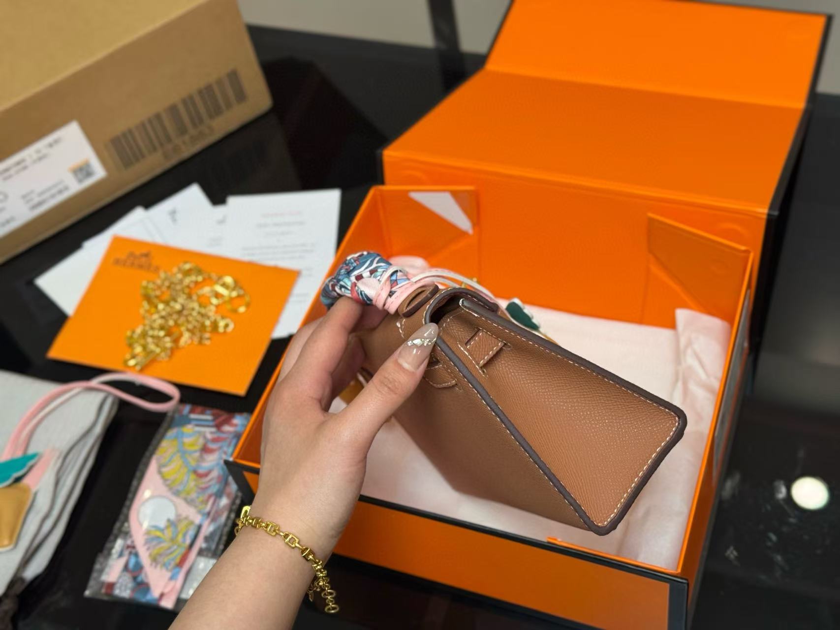 HERME5 kelly第一世代のチェーンバッグ【 50％割引+送料無料】