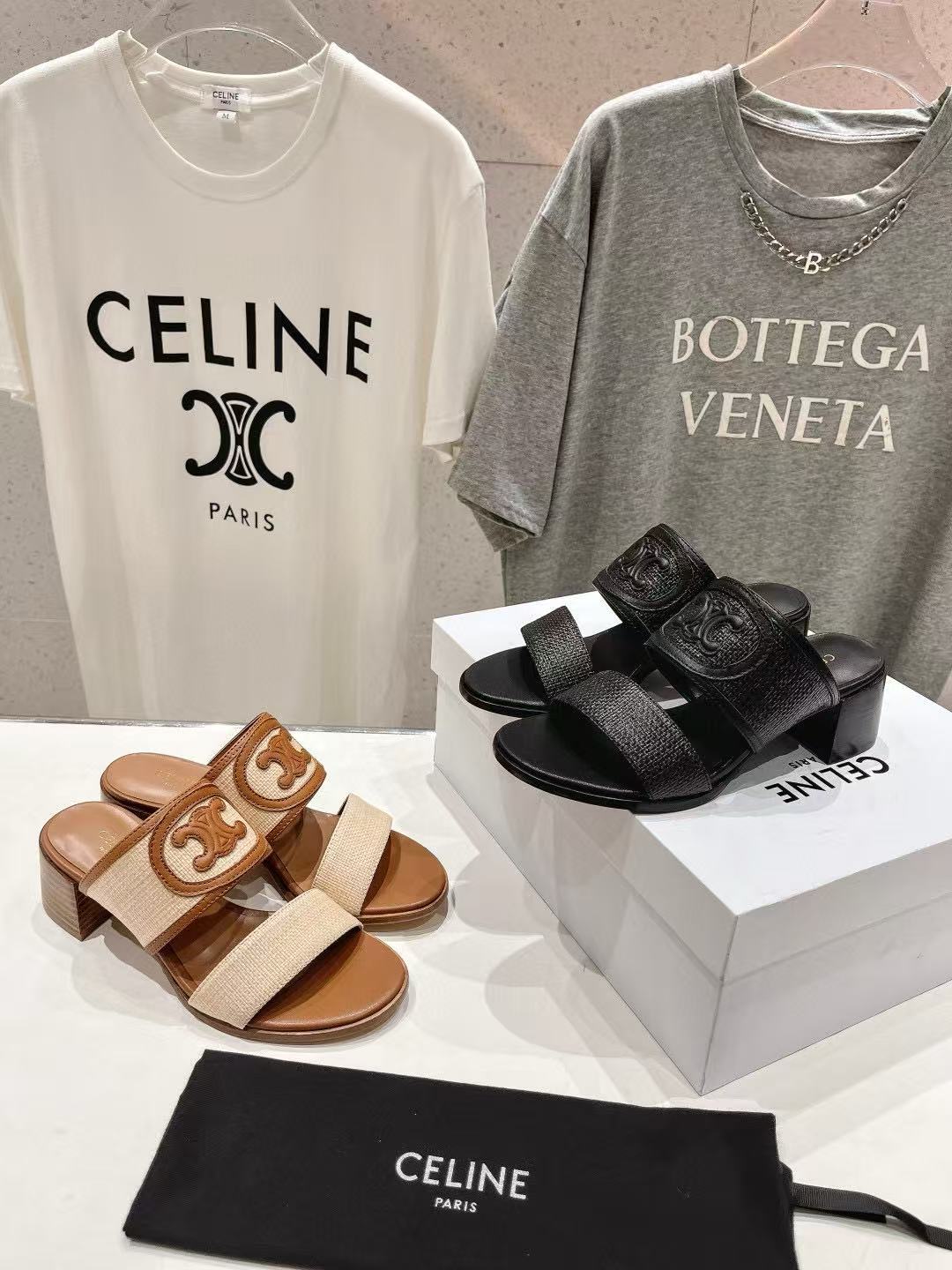 CEL1NEの高品質レザーハイヒール【50％割引+送料無料】