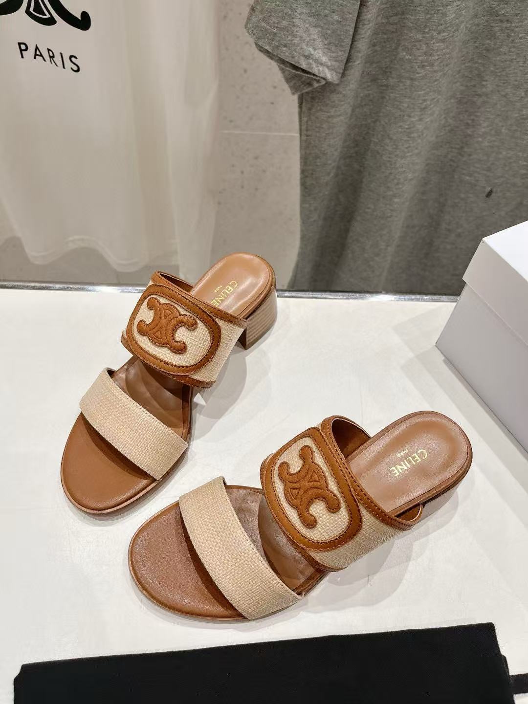 CEL1NEの高品質レザーハイヒール【50％割引+送料無料】