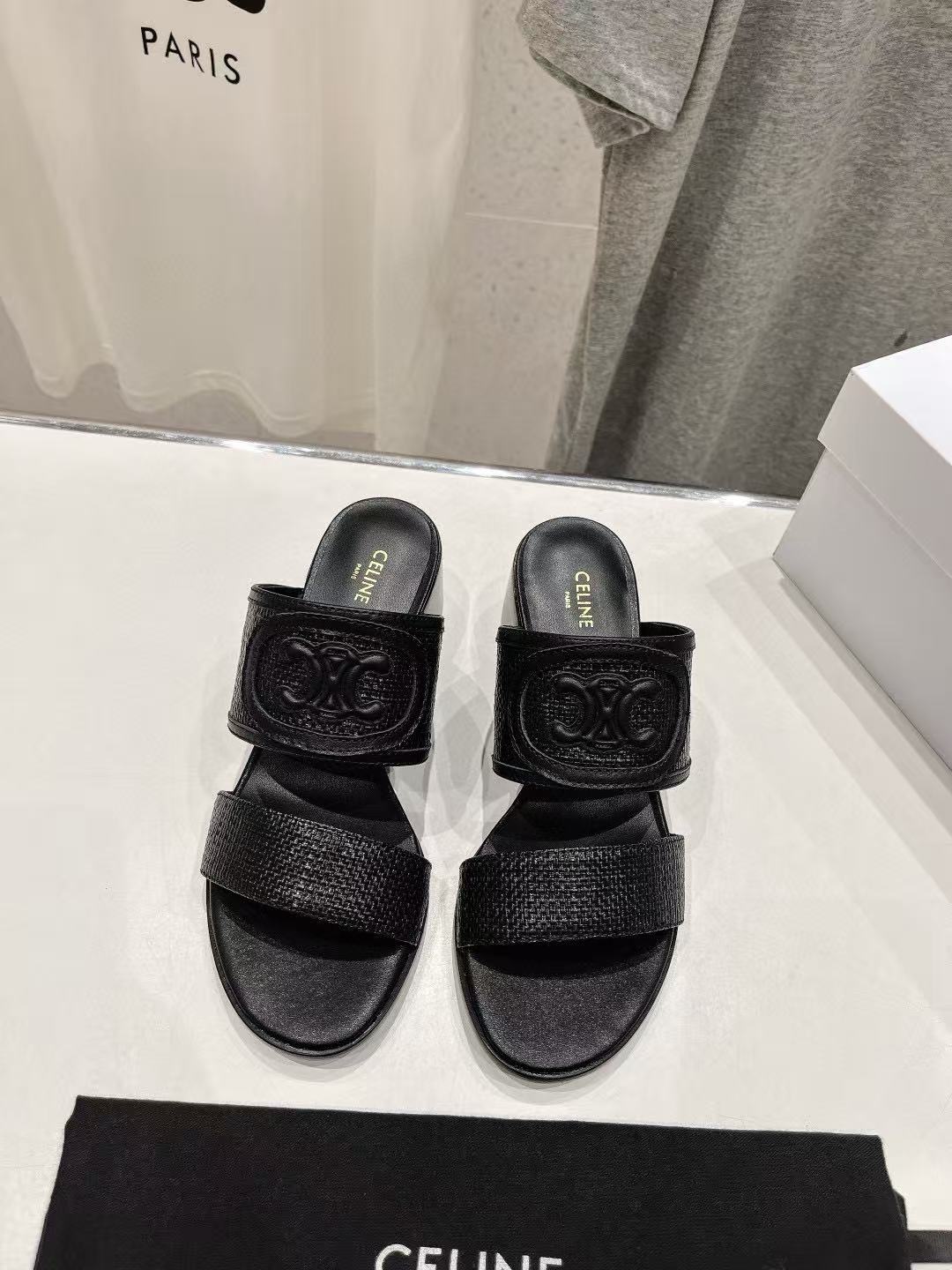 CEL1NEの高品質レザーハイヒール【50％割引+送料無料】