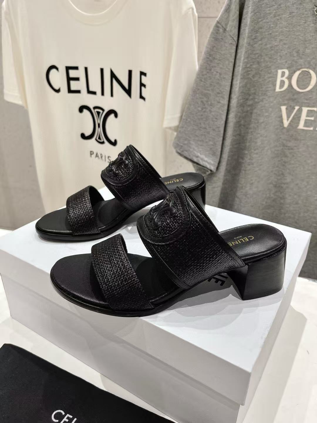 CEL1NEの高品質レザーハイヒール【50％割引+送料無料】