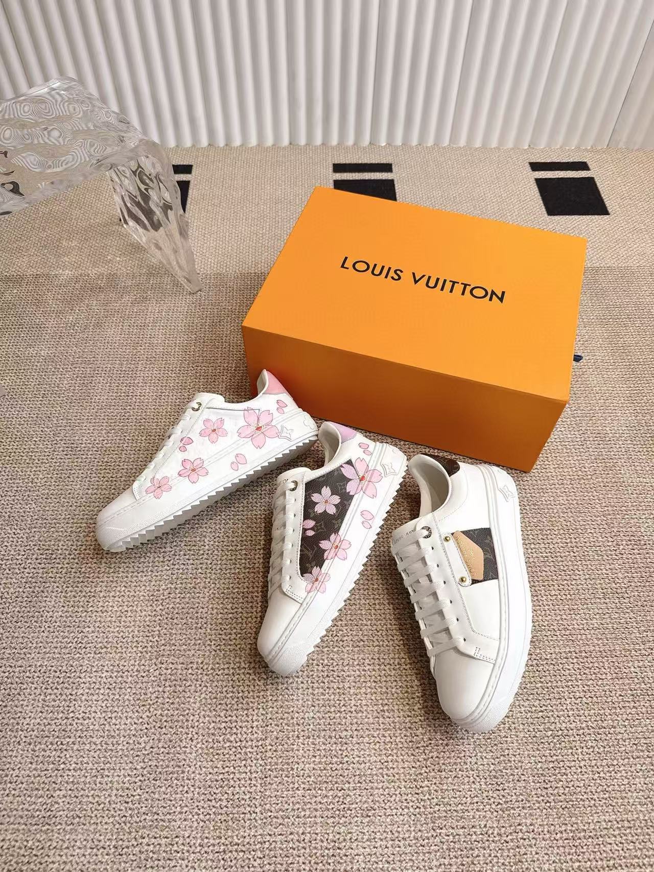 LVの高品質桜シリーズカジュアルシューズ【50％割引+送料無料】