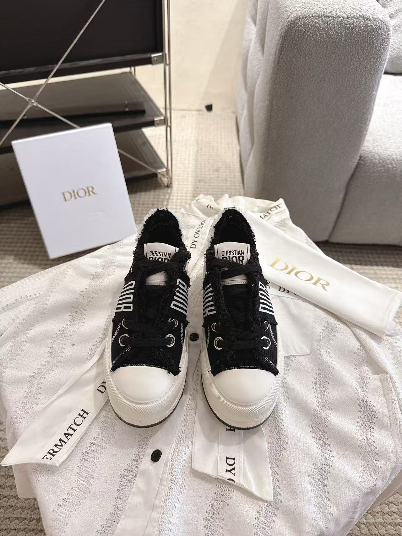 DI0R 高品質厚底キャンバススニーカー【50％割引+送料無料】