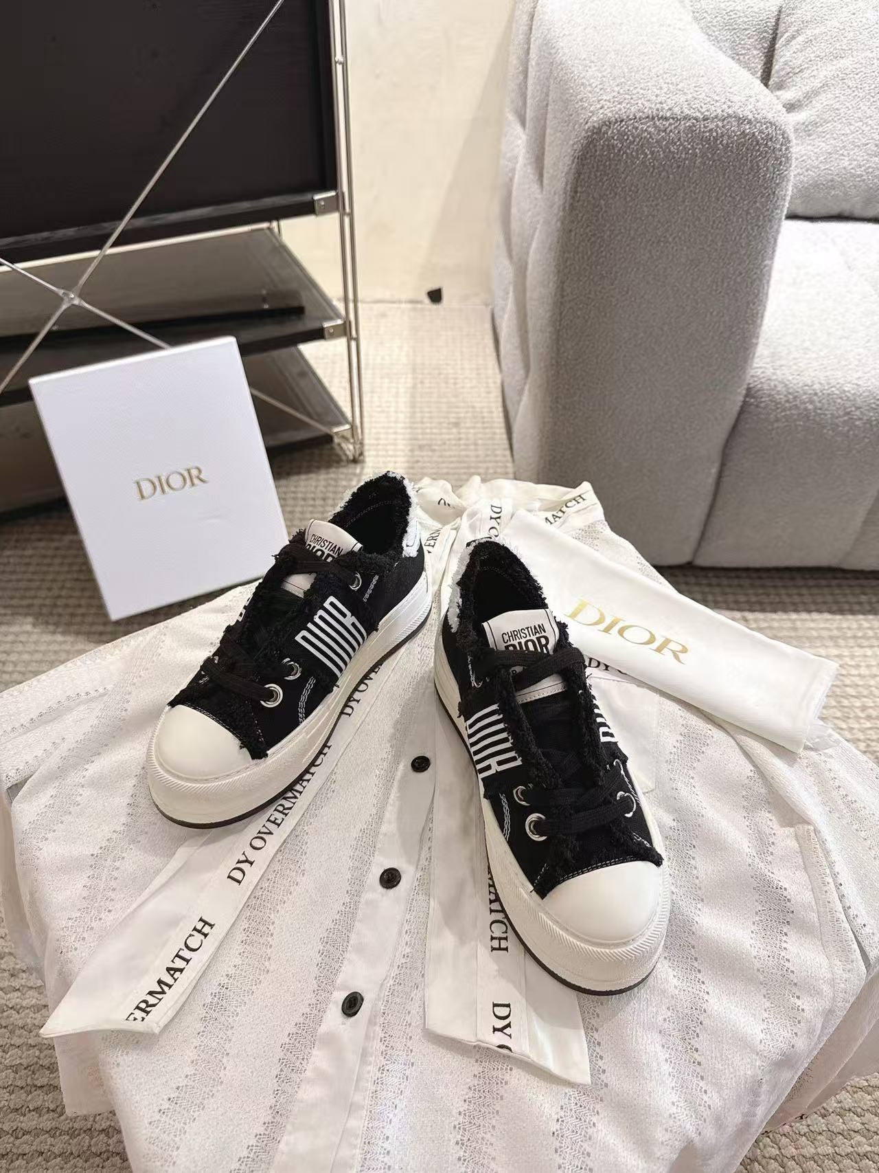 DI0R 高品質厚底キャンバススニーカー【50％割引+送料無料】