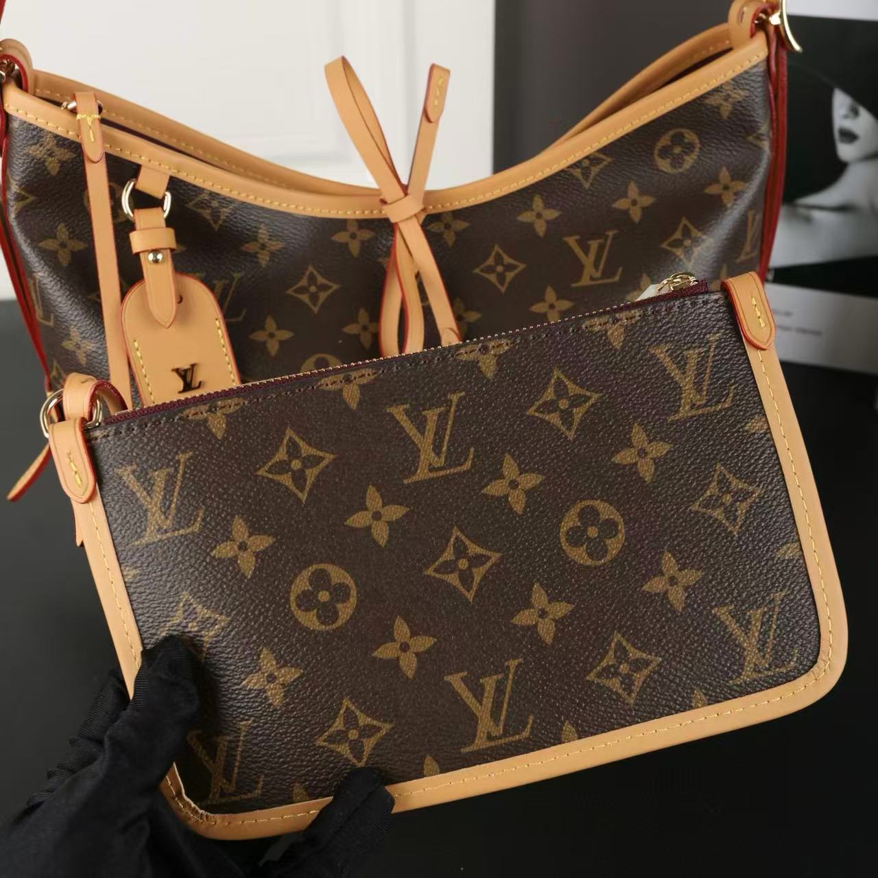 LV Carryall老眼脇用バッグ【 50％割引+送料無料】