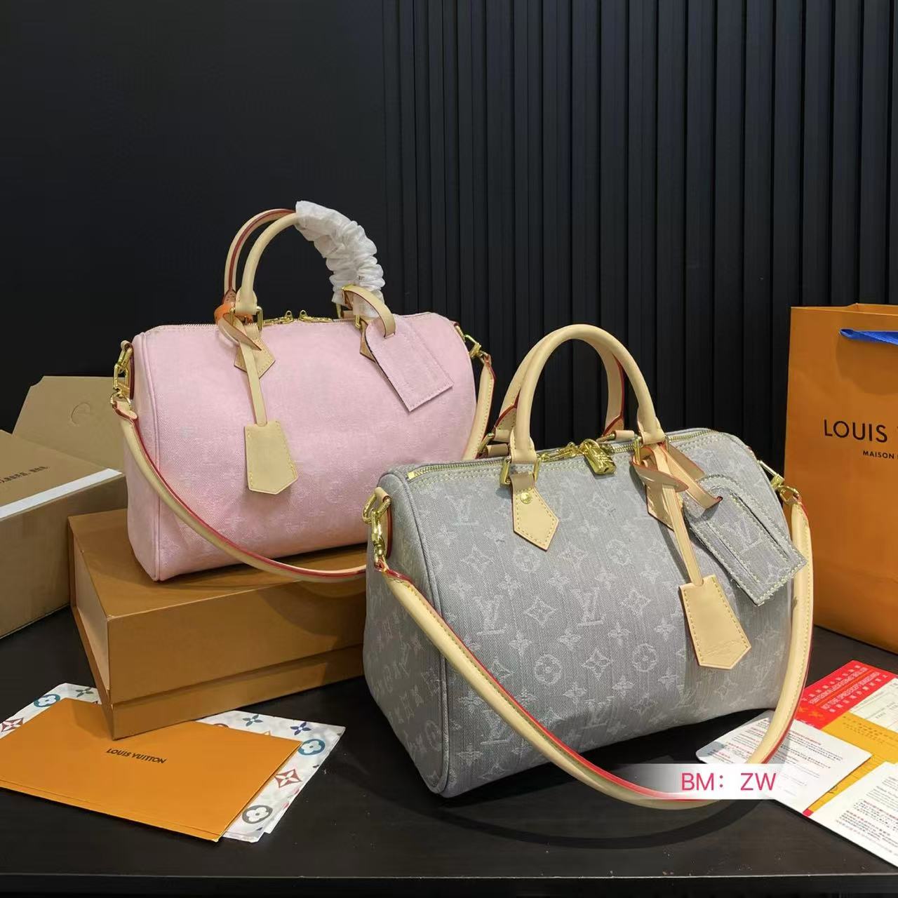 LVデニムハンドバッグ【 50％割引+送料無料】