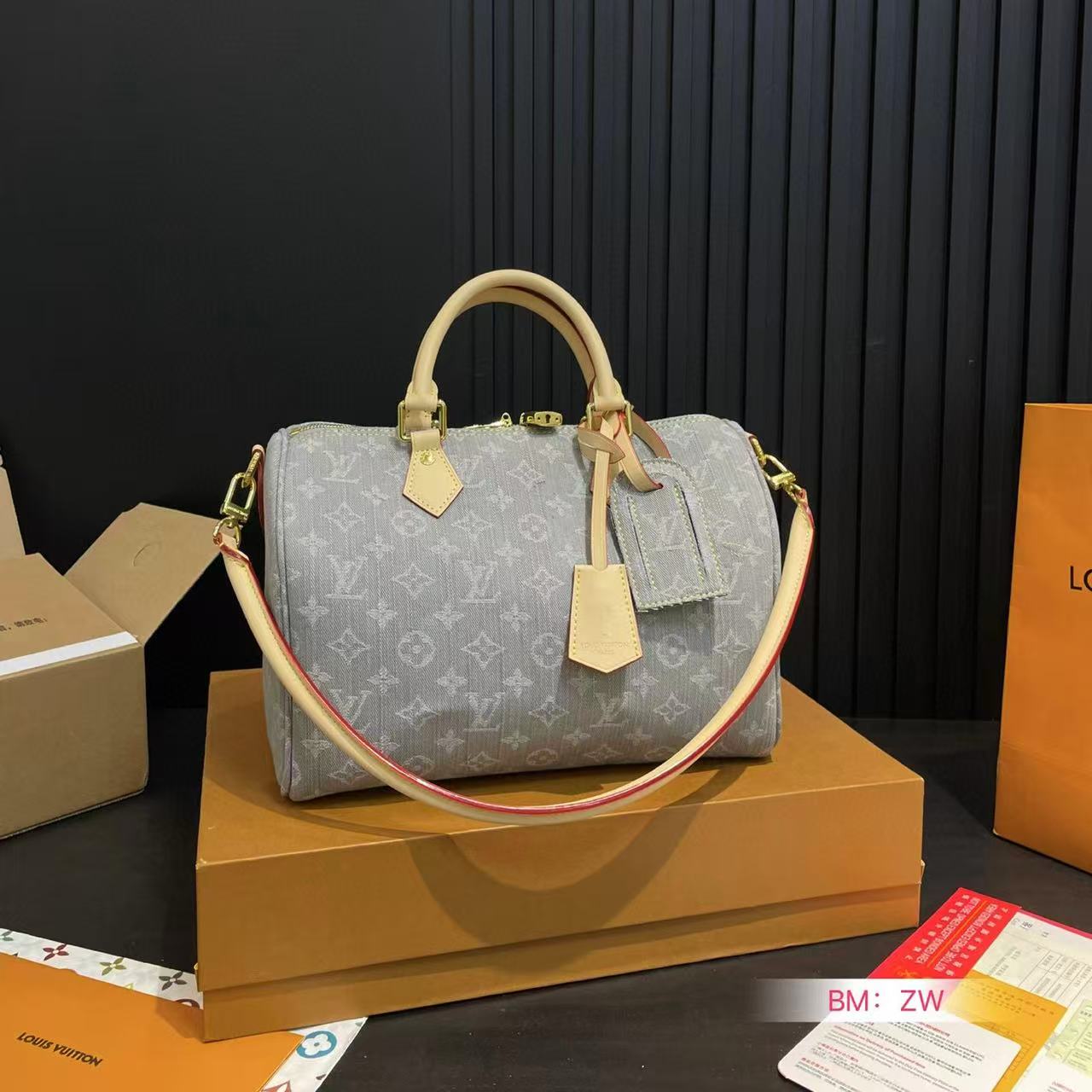 LVデニムハンドバッグ【 50％割引+送料無料】