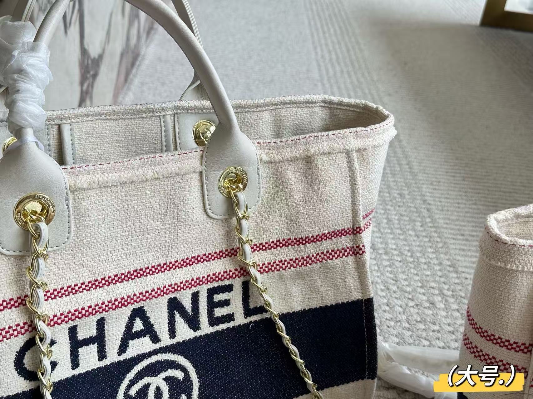 CHANE1 チェーンキャンバスショッピングバッグ【 50％割引+送料無料】