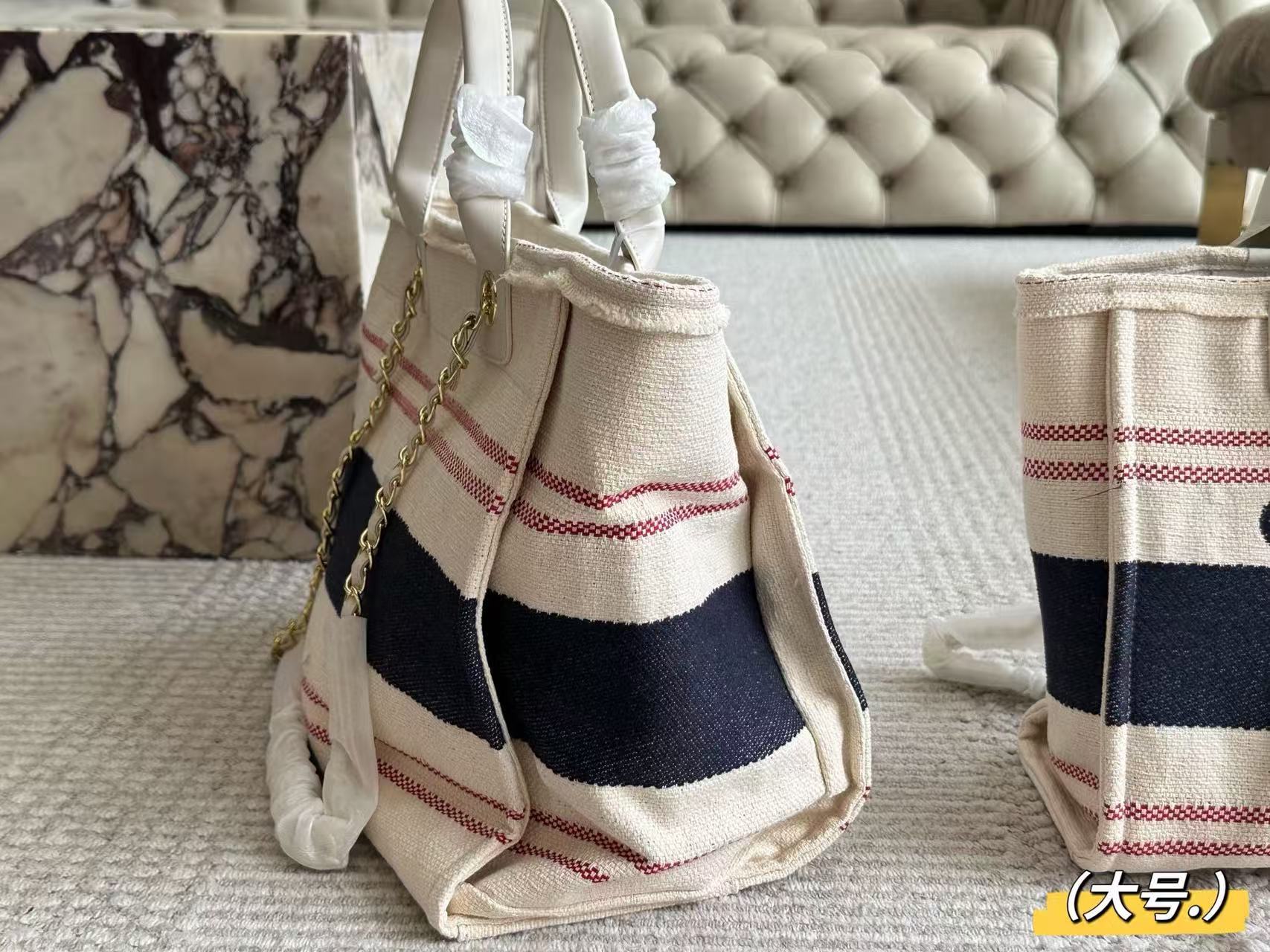 CHANE1 チェーンキャンバスショッピングバッグ【 50％割引+送料無料】