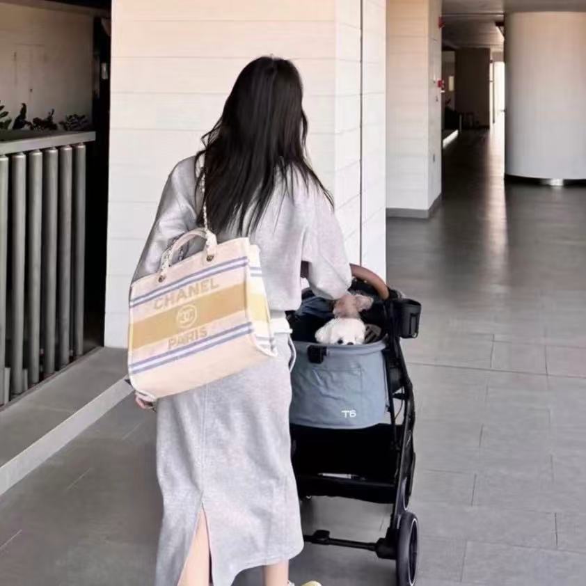 CHANE1 チェーンキャンバスビーチバッグ【 50％割引+送料無料】