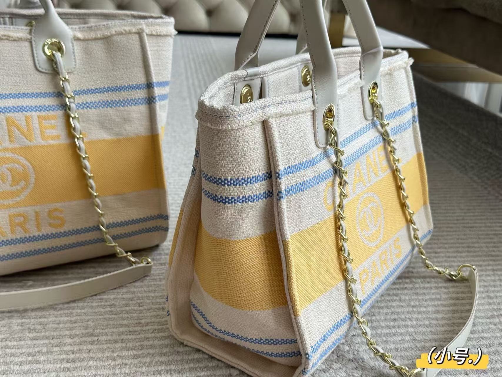 CHANE1 チェーンキャンバスビーチバッグ【 50％割引+送料無料】