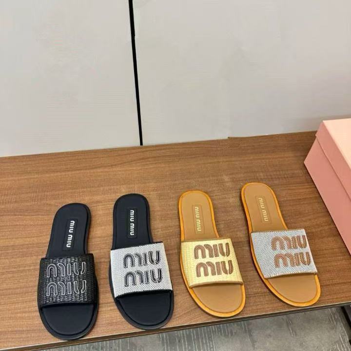 M1UM1U織りスリッパ【50％割引+送料無料】