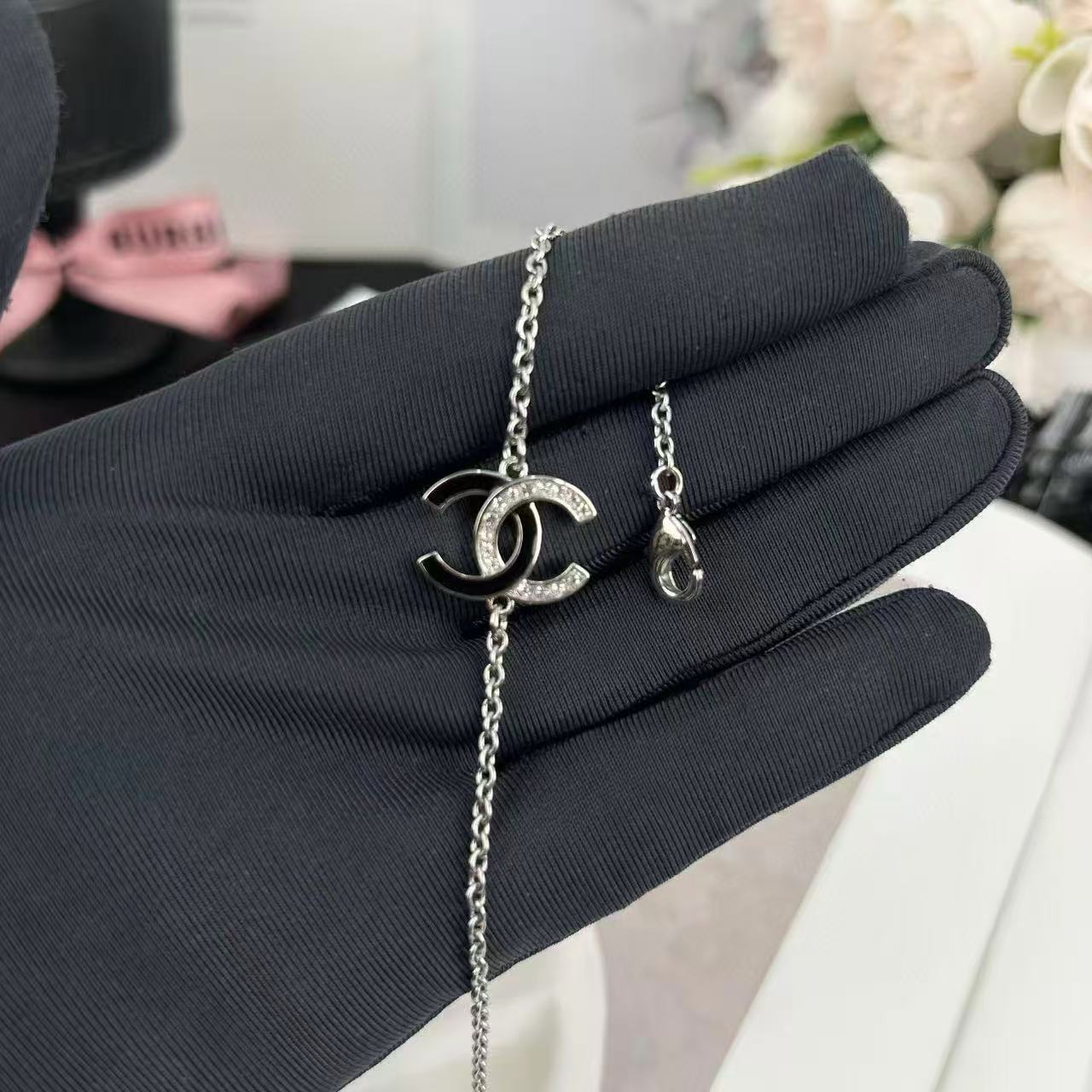 CHANE1 シンプルダブルCブレスレット【 50％割引+送料無料】