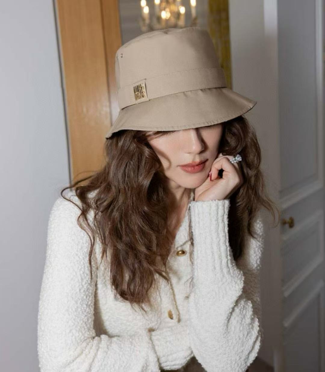 DI0R シンプルフィッシャーマンハット【 50％割引+送料無料】