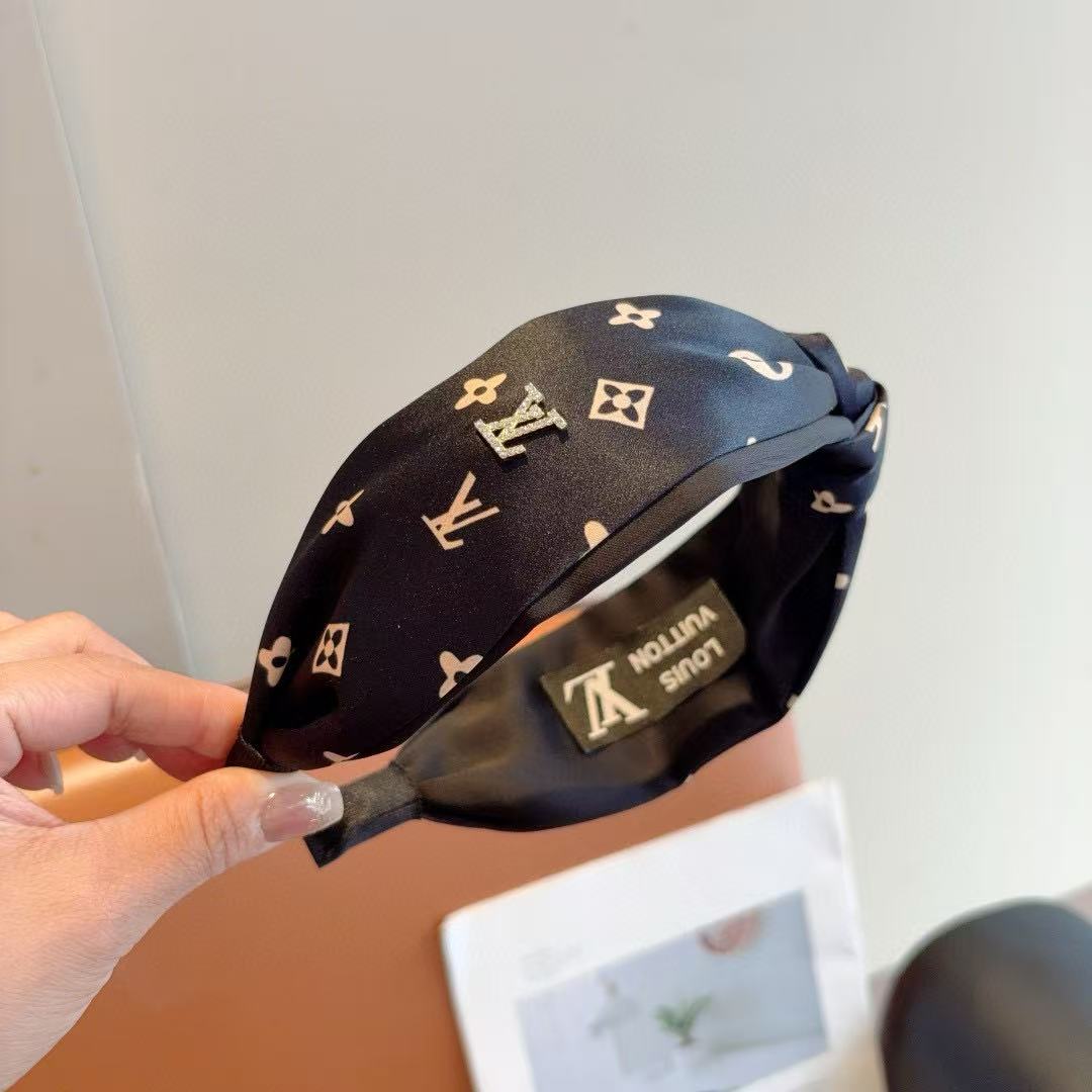 LVプリントのヘッドバンド【 50％割引+送料無料】