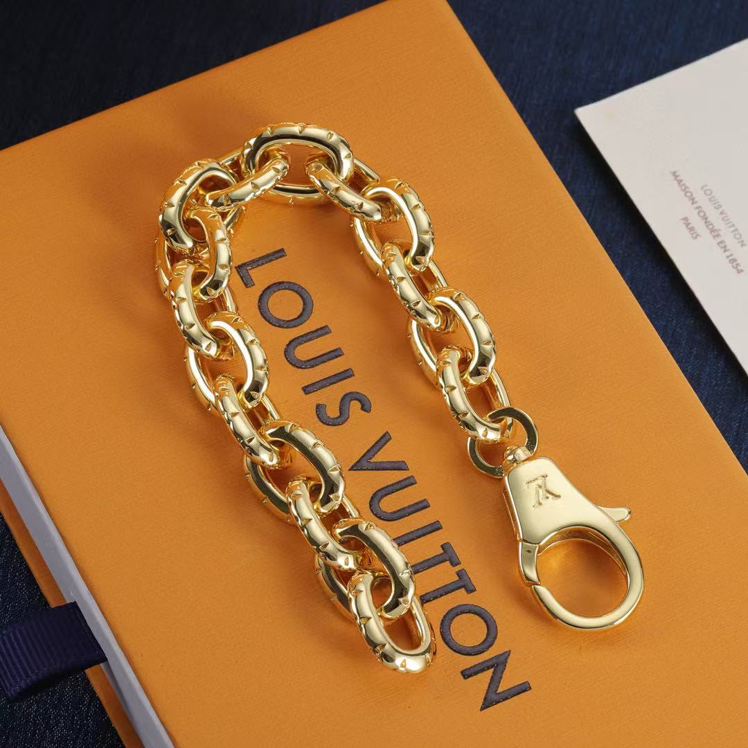 LVチェーンブレスレット【50％割引+送料無料】