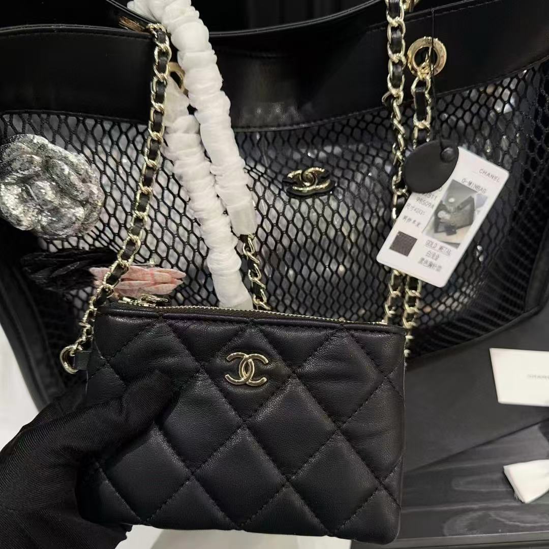 CHANE1 チェーンメッシュトートバッグ【 50％割引+送料無料】