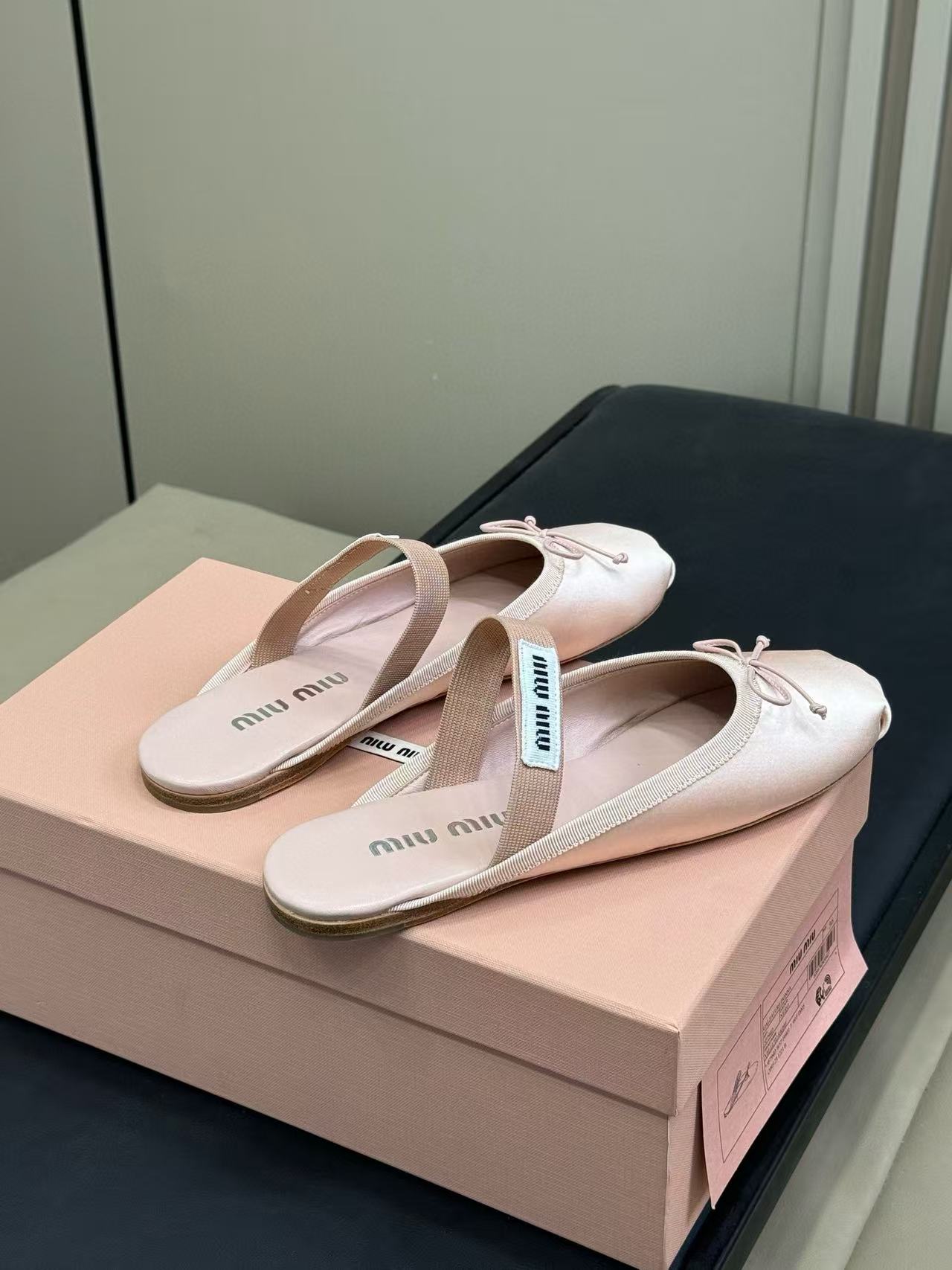 M1UM1U 高品質バレエシューズ ハーフスリッパ【50％割引+送料無料】