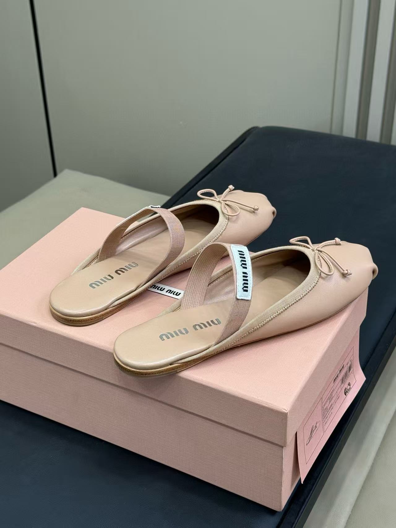 M1UM1U 高品質バレエシューズ ハーフスリッパ【50％割引+送料無料】