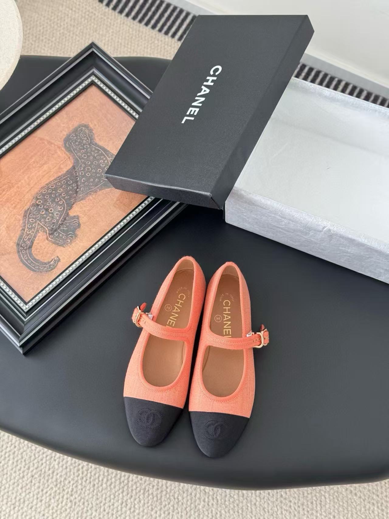 CHANE1 高品質カラーブロック メリージェーンフラットシューズ【50％割引+送料無料】