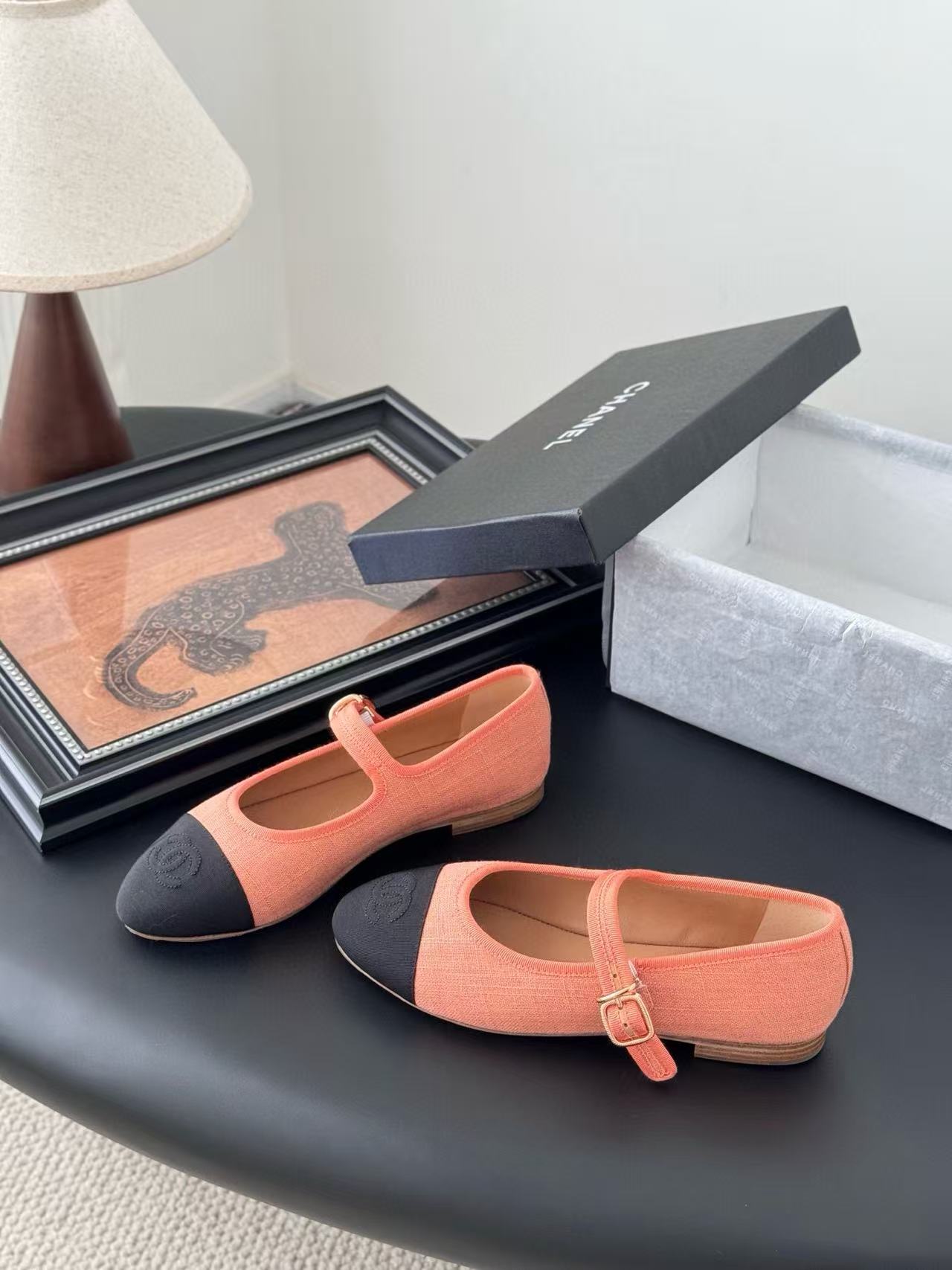 CHANE1 高品質カラーブロック メリージェーンフラットシューズ【50％割引+送料無料】