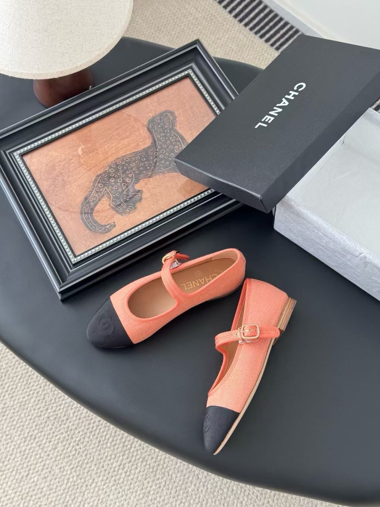 CHANE1 高品質カラーブロック メリージェーンフラットシューズ【50％割引+送料無料】