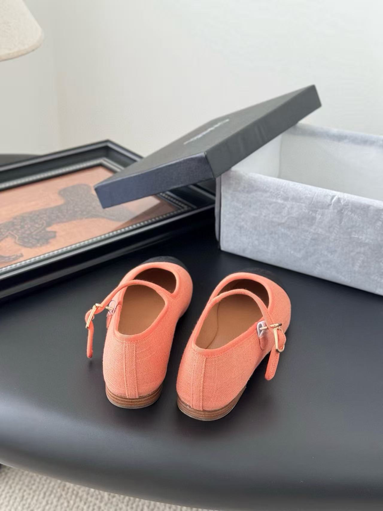 CHANE1 高品質カラーブロック メリージェーンフラットシューズ【50％割引+送料無料】