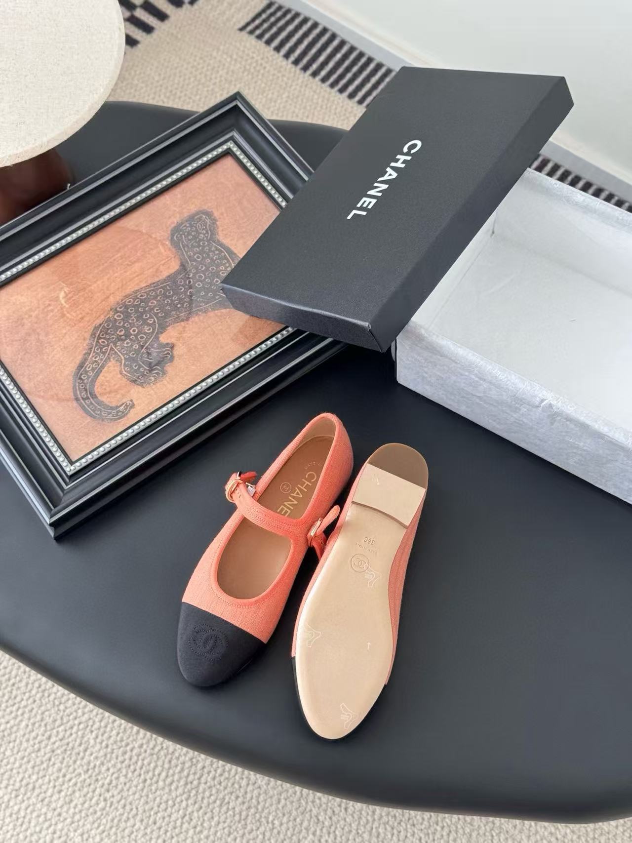 CHANE1 高品質カラーブロック メリージェーンフラットシューズ【50％割引+送料無料】