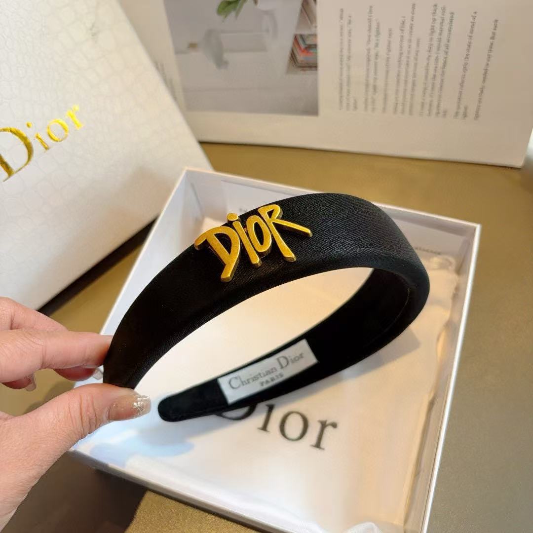 DI0R シンプルレターヘッドバンド【 50％割引+送料無料】