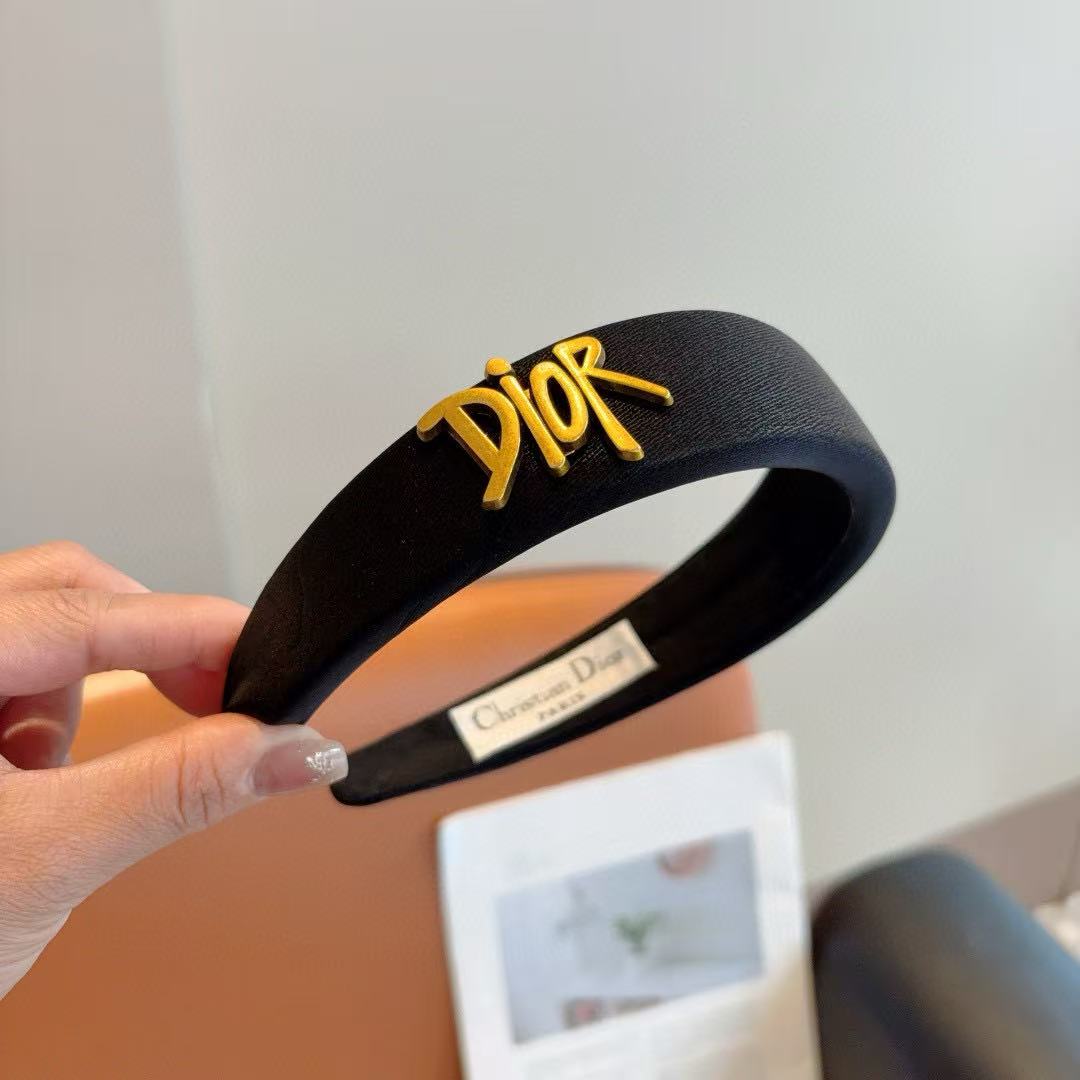 DI0R シンプルレターヘッドバンド【 50％割引+送料無料】